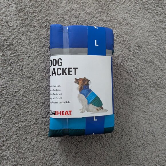 NWT 32 Degrees Heat/Water Resistant & Reflective Dog Jacket, L & XL - Picture 4 of 5